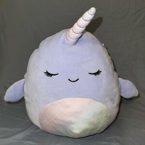 Medium Narwhal Squishmallow